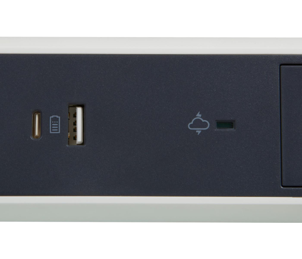 LEGRAND Przedłużacz ochronny - 5 gniazda, USB, USB-C, 1,5m 49421 - 1047770 - zdjęcie 4